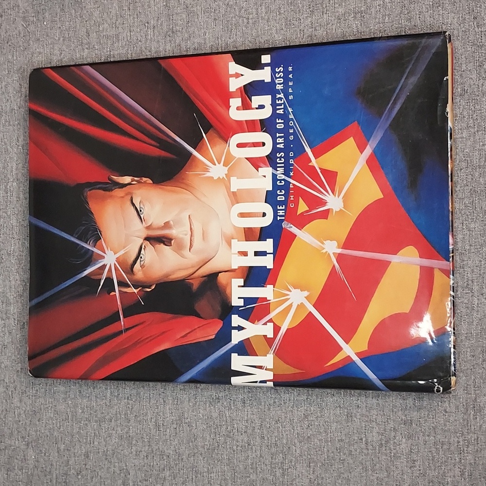 Mythology The DC Comics Art of Alex Ross Chip Kidd Geoff Spear 2003 Table Book